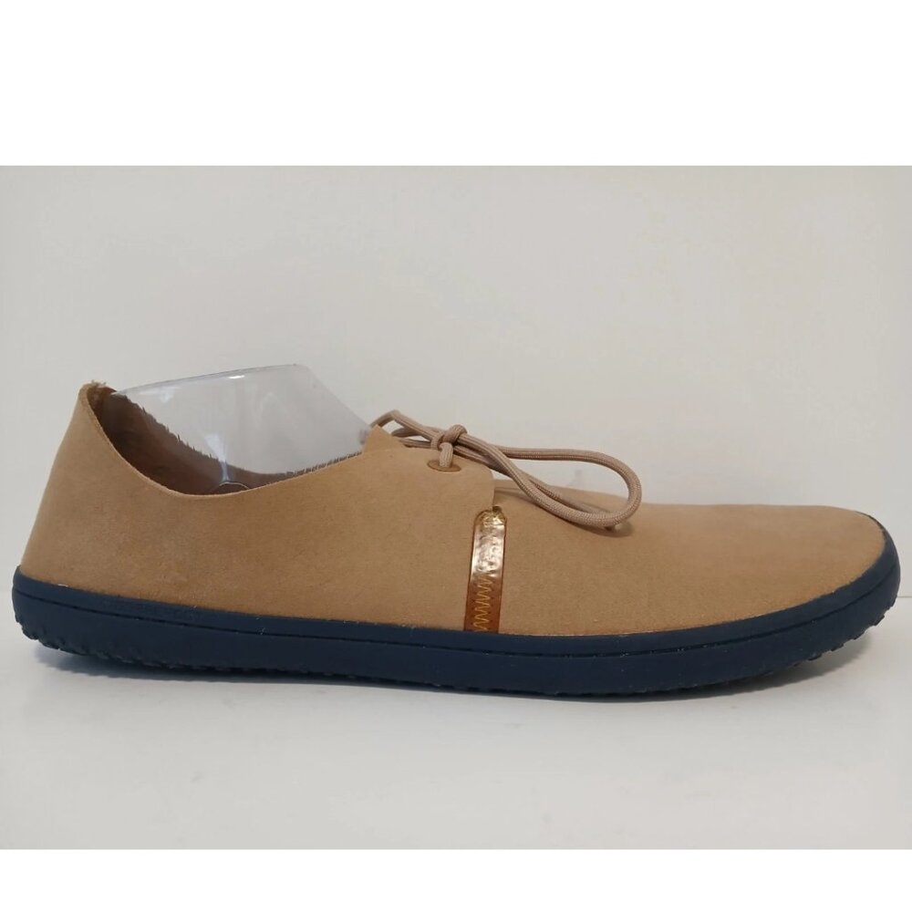 Vivobarefoot RIF SWR Tan Vegan Eco Suede Barefoot Shoes Men's Size 48, 14